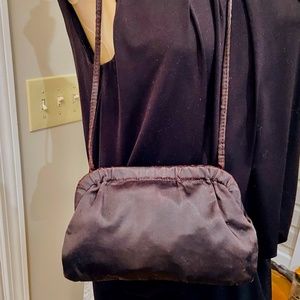 S4-BUNDLE ONLY Vintage Romantic Victorian-Feel Black Shoulder Purse